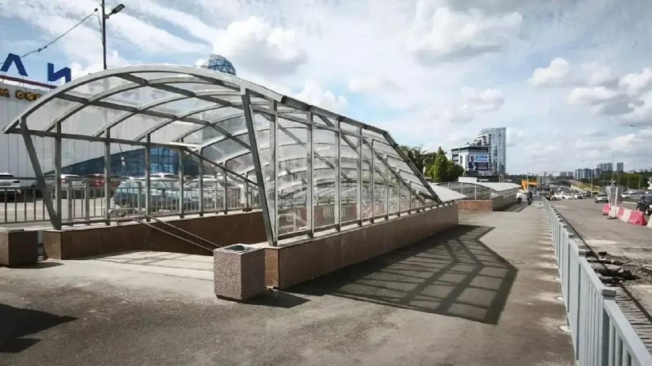 На улице Остужева в Воронеже открыли подземный переход